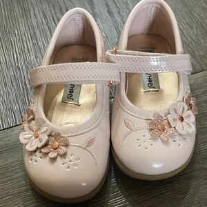 Rachel Pink Floral Kids Dress Shoes